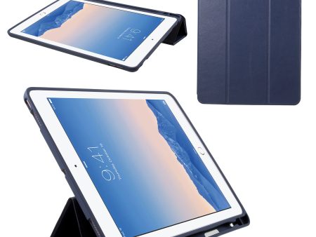 Single Front Leather Tri-fold Stand Smart Tablet Casing for iPad Pro 10.5-inch (2017) Cheap