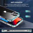 Crystal Clear Hybrid Phone Cover for iPhone 13 mini 5.4 inch, Electroplating Side Buttons High Transparency TPU + PC Mobile Phone Accessory on Sale