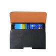 Universal Glossy Leather Case Holster for 6.3-inch Smartphones Online Hot Sale