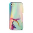 Bling Light Marble Pattern Colorful Laser Flexible TPU Phone Cover Case for iPhone 7 4.7 inch 8 4.7 inch SE (2020) SE (2022) Online Hot Sale