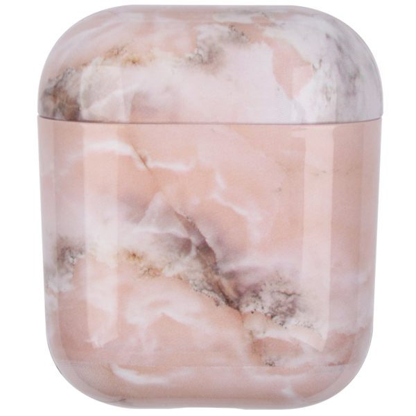 Water Transfer Printing Marble Pattern PC Case for Apple AirPods with Wireless Charging Case (2019) AirPods with Charging Case (2019) (2016) For Sale