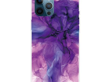 For iPhone 14 Pro 6.1 inch Abstract Marble Pattern Case Soft TPU Anti-Scratch Protective IMD Phone Cover Hot on Sale