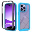 Drop-proof Hybrid Phone Case for iPhone 14 Pro 6.1 inch, TPU Frame PC + Acrylic Back Cover For Cheap