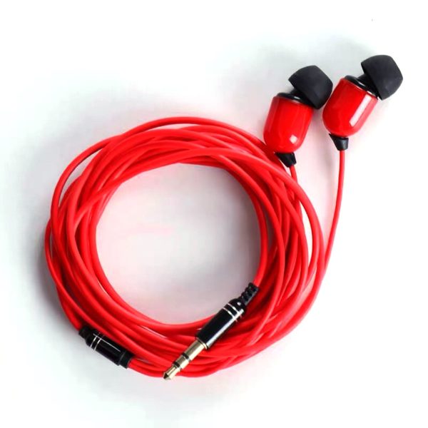 3 Meters Long In-ear Wired Earphone 3.5mm Headset Online now