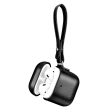 ICARER Cowhide Leather AirPods Case with Strap for Apple AirPods with Wireless Charging Case (2019)   AirPods with Charging Case (2019) (2016) on Sale