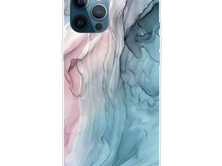 Abstract Marble Pattern Flexible TPU Back Shell for iPhone 13 Pro 6.1 inch Cheap