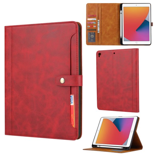 PU Leather Wallet Tablet Case with Pen Slot for iPad Air (2013) Air 2 9.7-inch (2017) 9.7-inch (2018) For Sale