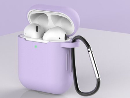 Dust-proof Silicone Earphone Sleeve Case with Buckle for AirPods with Charging Case (2019) AirPods with Charging Case (2016) Sale