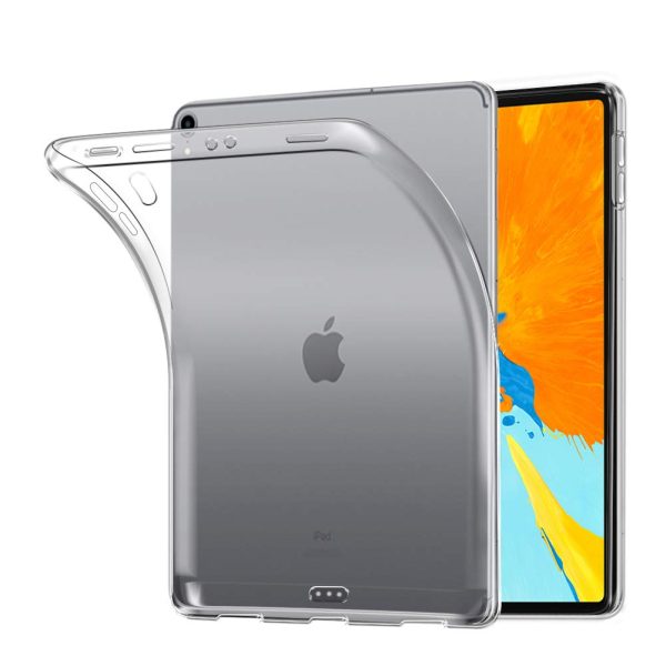 For iPad Air (2020) Air (2022) Pro 11-inch (2018) Crystal Clear Soft Case Shockproof TPU Tablet Protective Cover on Sale