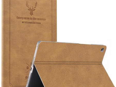 Deer Pattern PU Leather PC Stand Tablet Cover Shell for iPad Air 2 on Sale